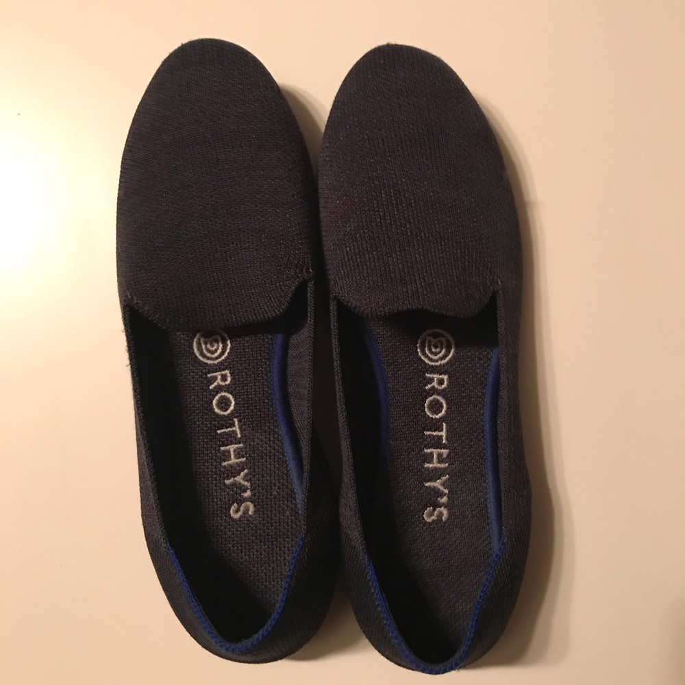 Roth’s loafers (blue)